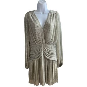 BANANA REPUBLIC Metallic Mini Dress In Size 4